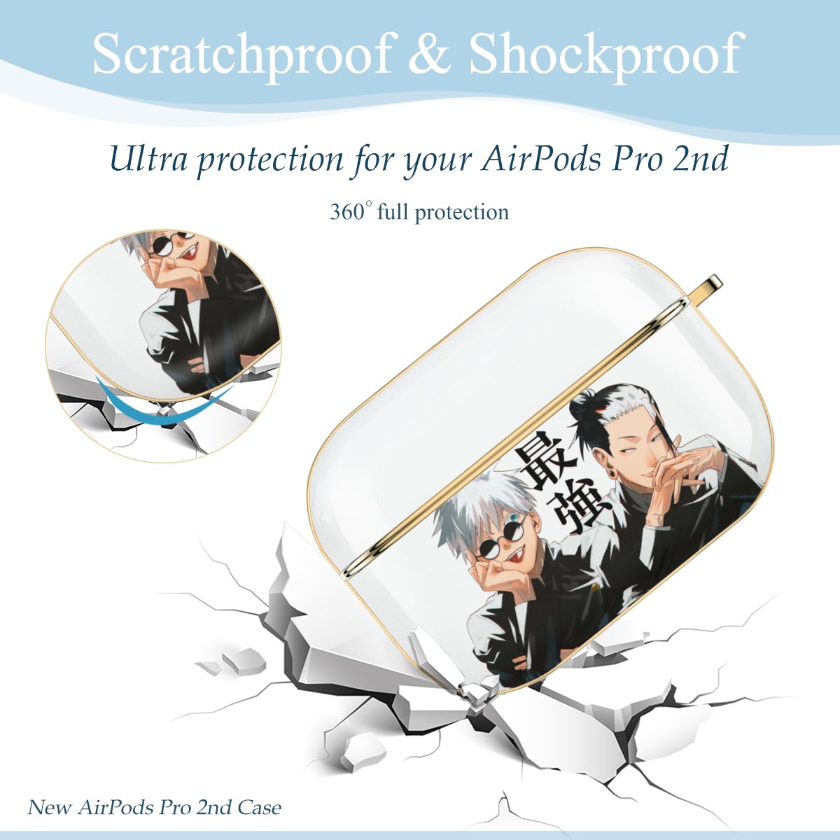 呪術廻戦 ヘッドフォンケース airpods max Amazon | Air Pods Pro2 ケース 呪術廻戦 AirPods Pro 第2世代